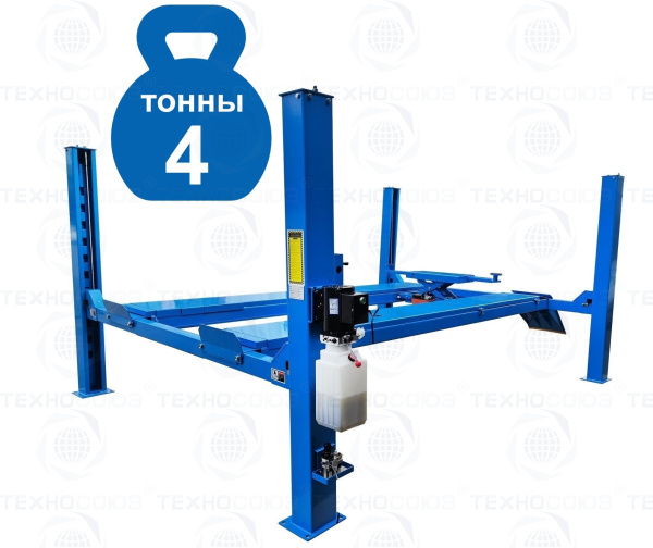 TS4D-S Подъемник 4-хст. г/п 4 т,эл/гидр. 380V (к-т)