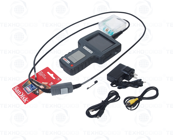 JTC-4903A БОРОСКОП МНОГОФУНКЦИОНАЛЬНЫЙ, ЗОНД 5.5ММ, L=1000ММ ДИСПЛЕЙ 3.5" TFT LCD, ПИТАНИЕ АС/DC